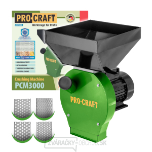 Elektrický šrotovník na obilie Procraft PCM3000 | PCM3000 gallery main image
