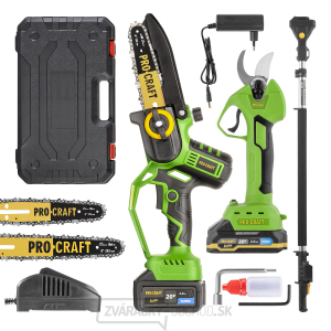 Súprava aku ručná pílka PKA32Li a nožnice na vetvy ES25Li + nadstavec EP2.0R | SPKA32Li/ES25Li/EP2.0 gallery main image