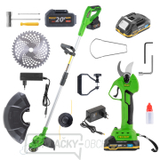 Súprava aku vyžínač PTA24-BL a nožnice na vetvy ES25Li | SPTA24-BL/ES25Li gallery main image