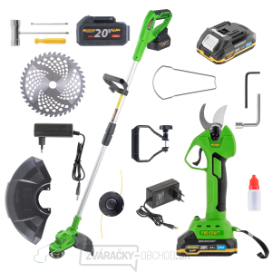 Súprava aku vyžínač PTA24-BL a nožnice na vetvy ES25Li | SPTA24-BL/ES25Li gallery main image