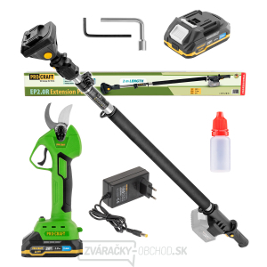 Súprava aku nožnice na vetvy ES32Li a predlžovací nadstavec EP2.0R | SES32Li-EP2.0 gallery main image