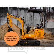 Minibager Baugarden BG850.01 B&S zvýhodnený set s hydraulickou lyžicou 800mm gallery main image