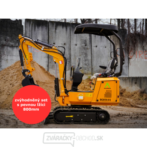 Minibager Baugarden BG850.01 B&S zvýhodnený set s pevnou lyžicou 800mm gallery main image