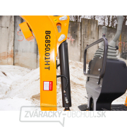 Minibager Baugarden BG850.01 HT lyžica 400mm, rýchloupinák PÁKOVÝ, hydraulický PALEC Náhľad