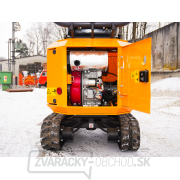 Minibager Baugarden BG850.01 HT lyžica 400mm, rýchloupinák PÁKOVÝ, hydraulický PALEC náhled