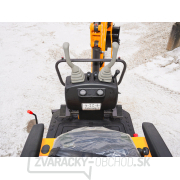 Minibager Baugarden BG850.01 HT lyžica 400mm, rýchloupinák PÁKOVÝ, hydraulický PALEC náhled