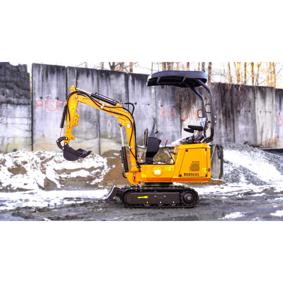 Minibager Baugarden BG850.01 lyžica 400mm 8001BG085001