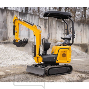 Minibager Baugarden BG910.01 zvýhodnený set s pevnou lyžicou 800mm Náhľad