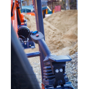 Minibager Baugarden BG1260.12 CX PRO HT Kubota, lyžica 400mm, HYDRO pridržiavací palec Náhľad