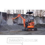 Minibager Baugarden BG1260.12 CX PRO HT Kubota, lyžica 400mm, HYDRO pridržiavací palec gallery main image