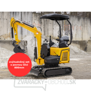 Minibager Baugarden BG1300.12 zvýhodnený set s pevnou lyžicou 800mm gallery main image