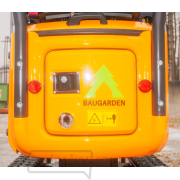 Minibager Baugarden BG1400.12 PRO Kubota lyžice 4000mm + pridržiavací palec hydraulický náhled