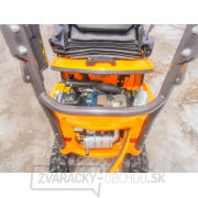 Minibager Baugarden BG1400.12 PRO Kubota lyžice 4000mm + pridržiavací palec hydraulický náhled