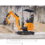 Minibager Baugarden BG1400.12 PRO Kubota lyžice 4000mm + pridržiavací palec hydraulický gallery main image