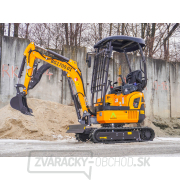 Minibager Baugarden BG1700.01 Kubota, Hydraulický palec, zvýhodnený set s pevnou lyžicou 1000mm Náhľad