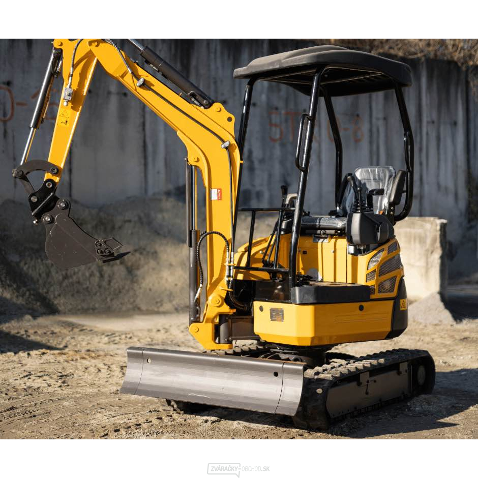 Minibager Baugarden BG1800.02 Kubota lyžice 400mm