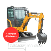 Minibager Baugarden BG2800.01 zvýhodnený set s pevnou lyžicou 1000mm gallery main image