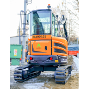 Minibager Baugarden BG4000.01 Kubota lyžice 500mm, Rýchloupinák hydraulický Náhľad