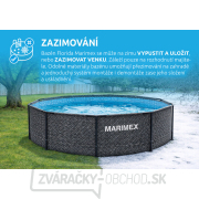 Bazén Florida 3,05x0,91 m so skimmerom - motív RATAN náhled