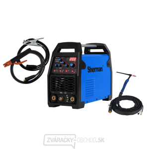 Invertorový zvárací stroj TIG 215P AC/DC + Káble gallery main image