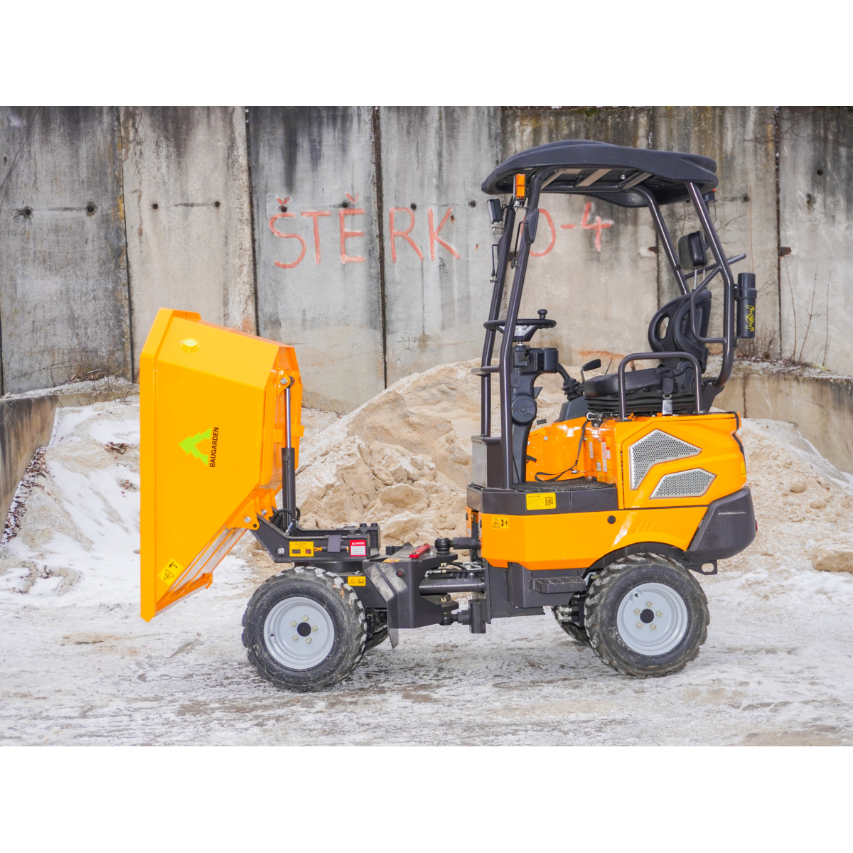 Kolesový kĺbový minidumper BGKD1500 Kubota Náhľad