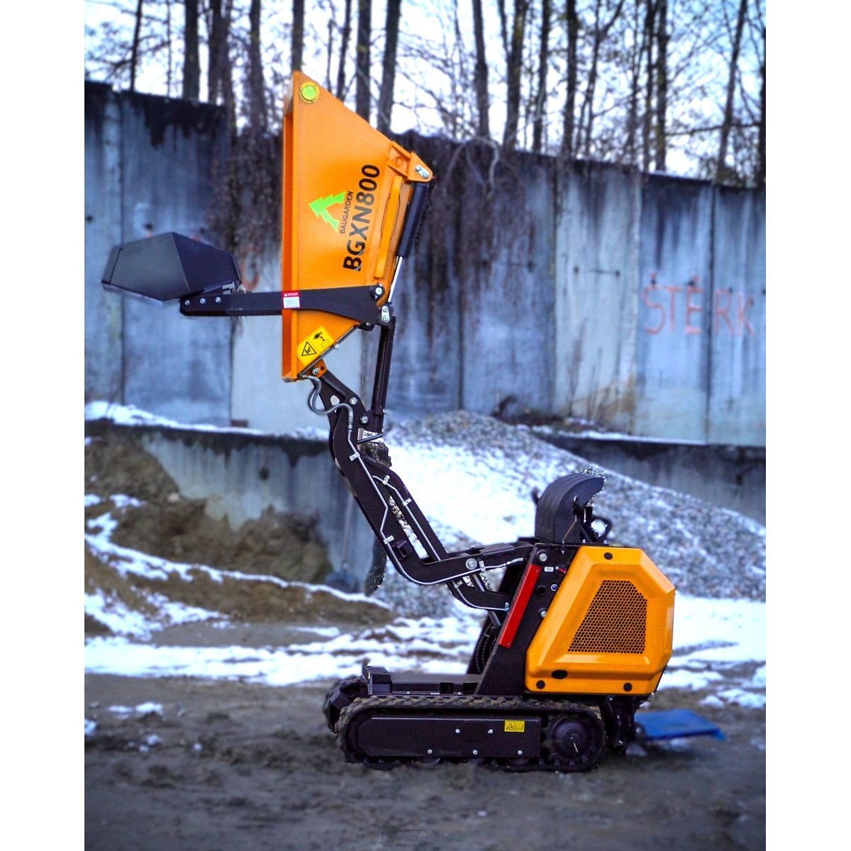 Minidumper pásový BAUGARDEN BGXN800 Briggs&Stratton