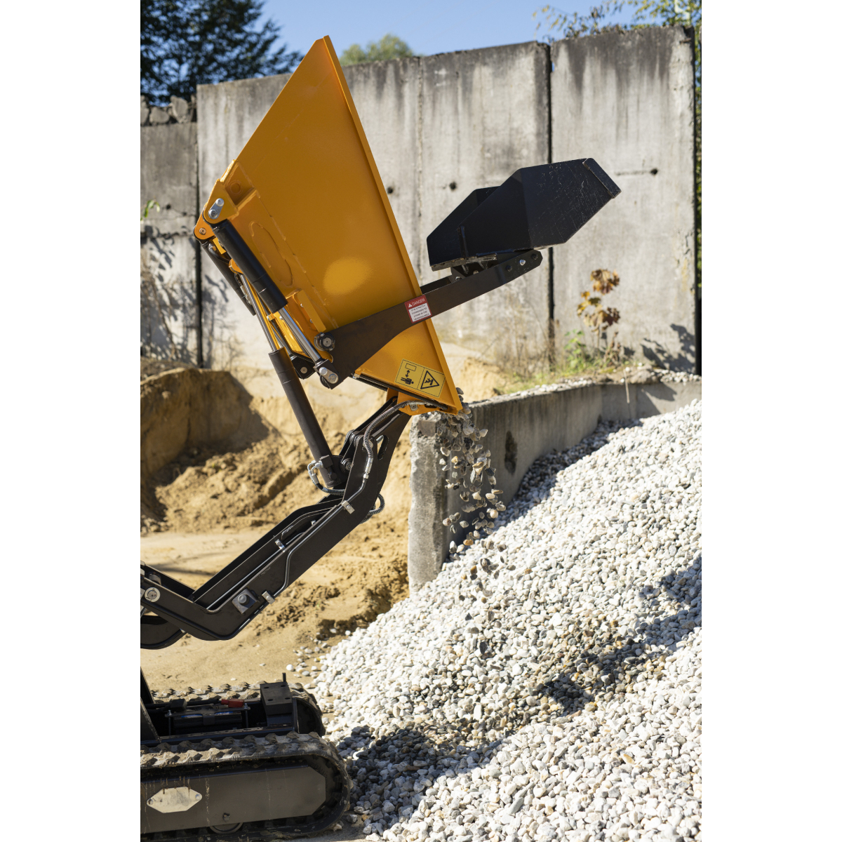 Minidumper pásový BAUGARDEN BGXN800 KOOP Náhľad