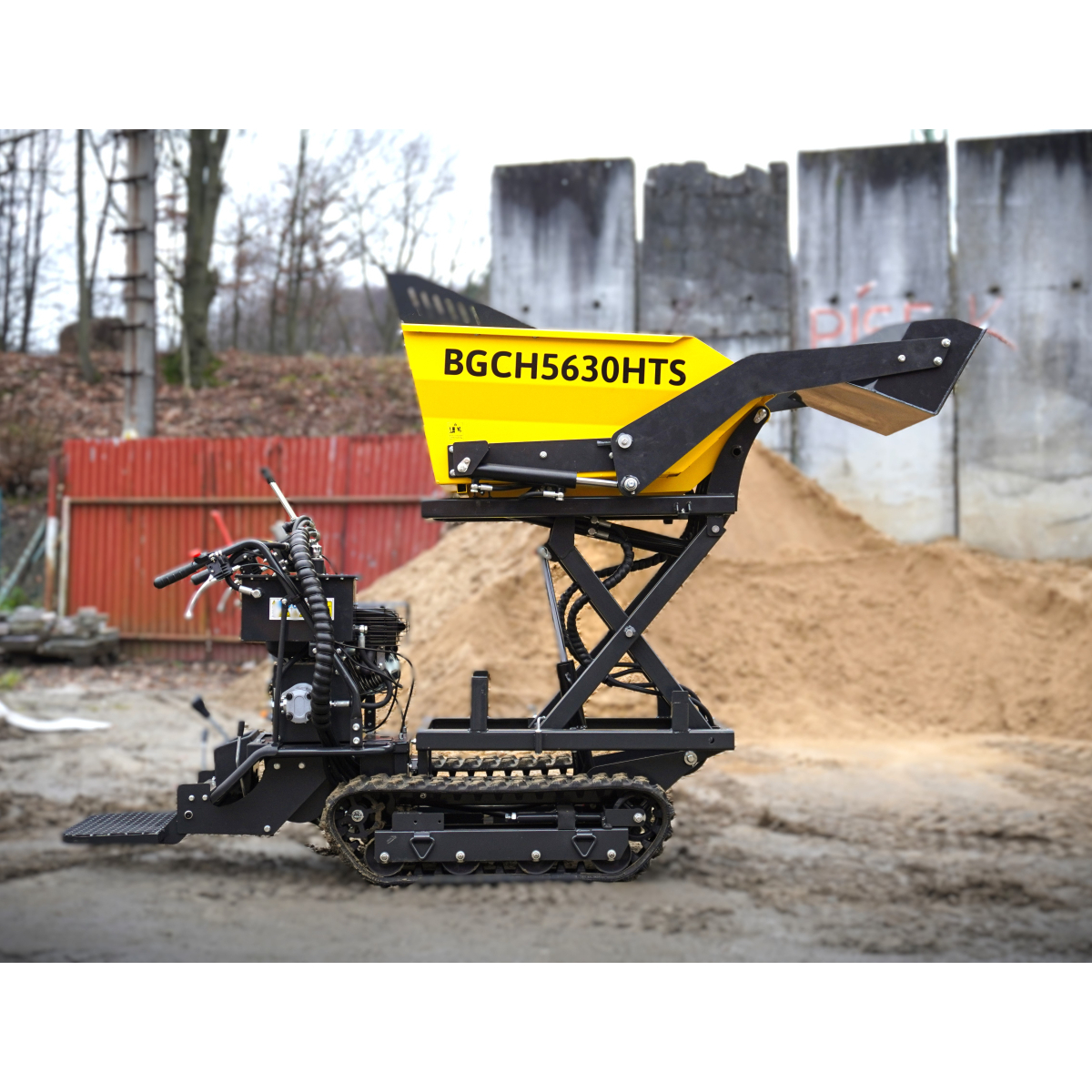 Pásový mini dumper BAUGARDEN BGCH5630HTS 8003BGCH5630HTSLC