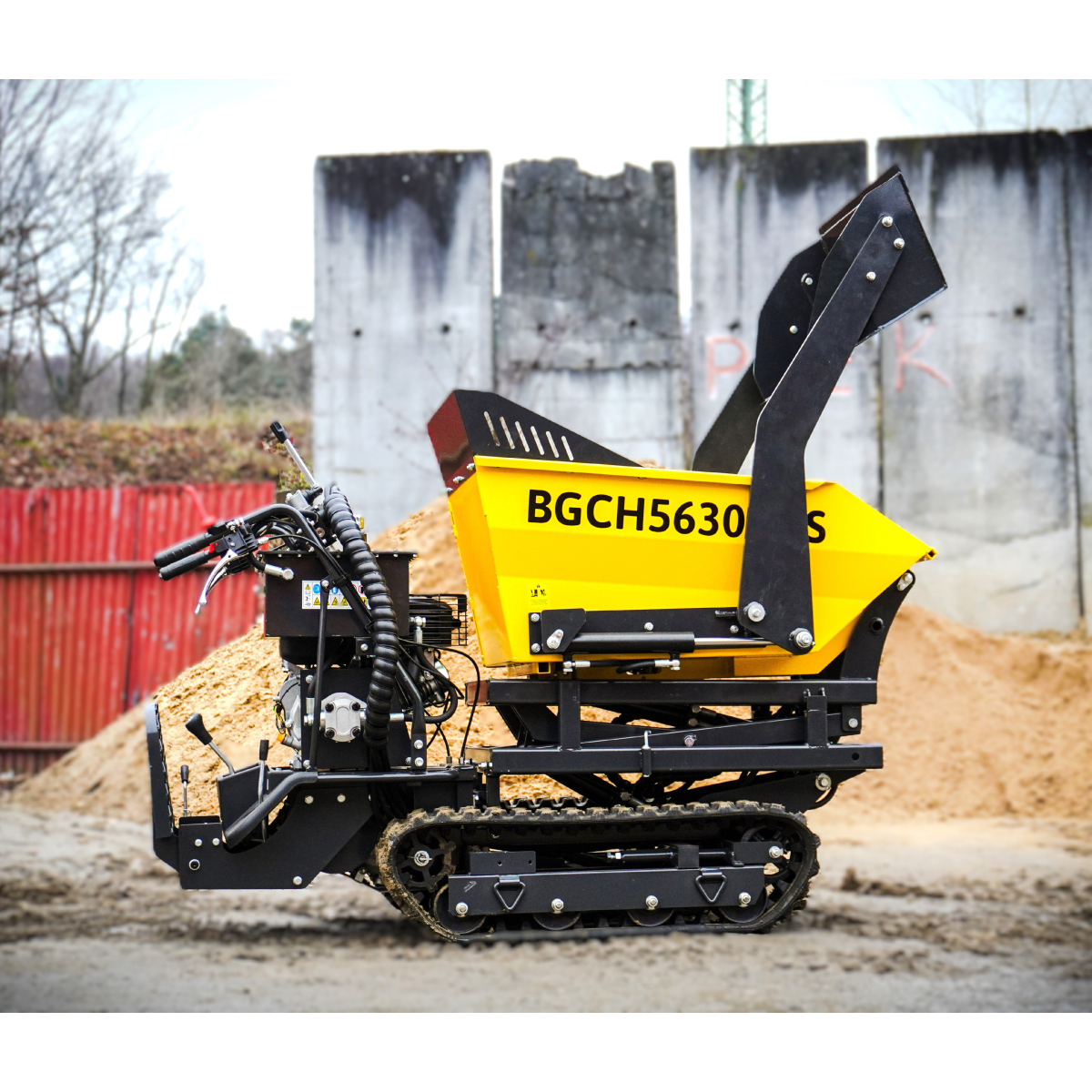 Pásový mini dumper BAUGARDEN BGCH5630HTS Náhľad