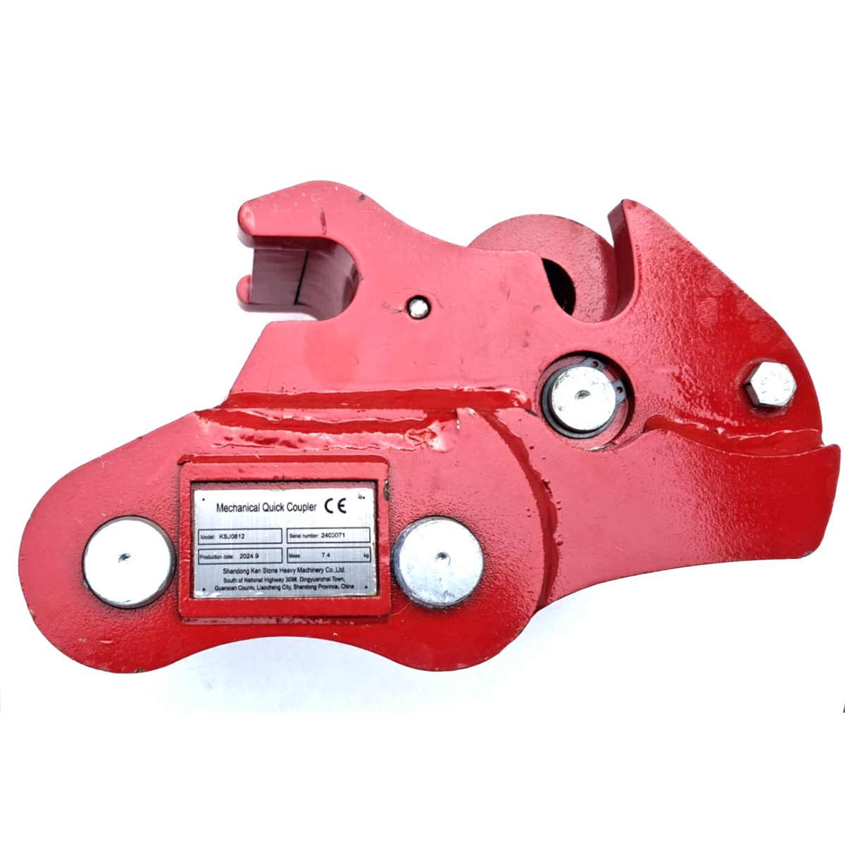 BAUGARDEN rýchloupinák PÁKOVÝ pre minibagre 0,8-1,2t 8008RUMEPAKA