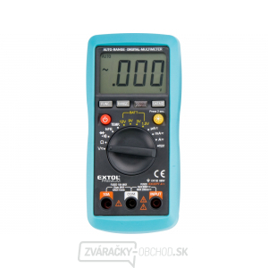 Multimeter digitálny s automatickou voľbou rozsahov