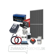 Solárna zostava ostrovná TRINA 450Wp, batéria LiFePO4 12V 100Ah, menič 230VAC 1000W gallery main image