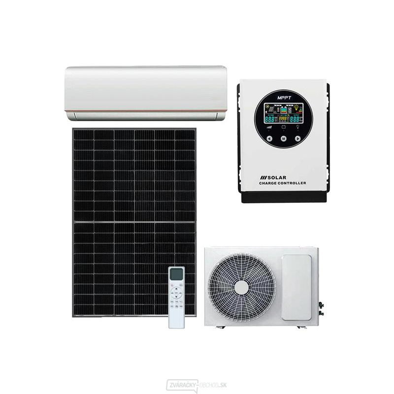 Súprava klimatizácie GETI GKF12K 3,5kW offgrid + MPPT 60A gallery main image