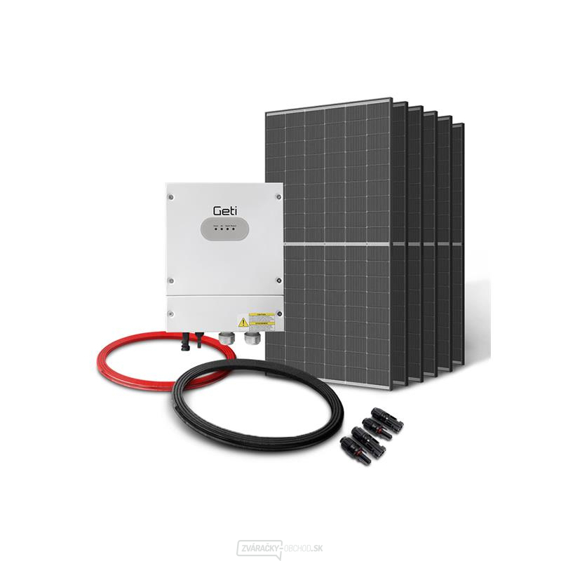 Súprava pre fotovoltaický ohrev vody GETI GWH01 2730W 6x PV Trina gallery main image
