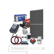 Solárna zostava ostrovná TRINA 455Wp, batéria olovená uhlíková 150Ah, menič 230VAC 1000W gallery main image
