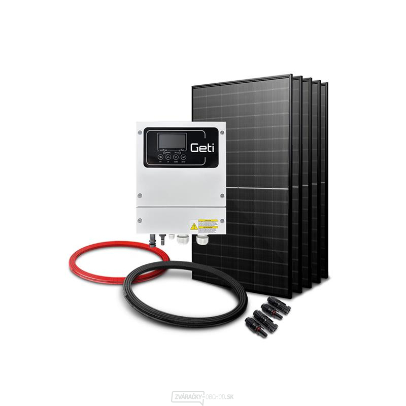 Súprava pre Fotovoltaický ohrev vody GETI GWH02D 2275W PV Trina gallery main image