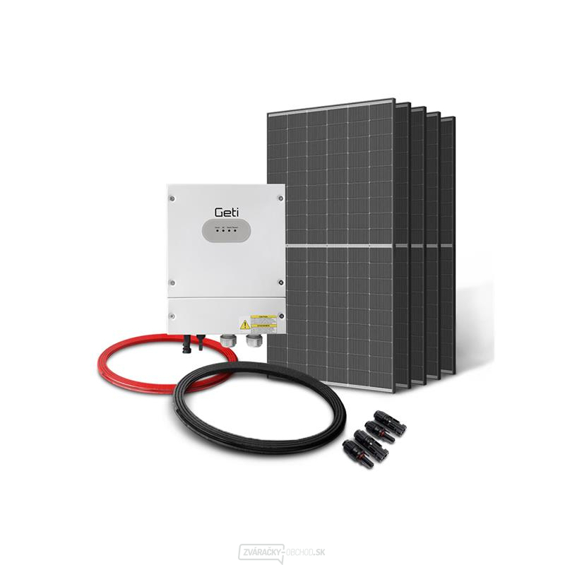 Súprava pre Fotovoltaický ohrev vody GETI GWH01 2275W 5x PV Trina gallery main image