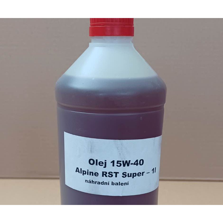 E-shop BAUGARDEN motorový olej 15W-40, Alpine RST Super, 1l 8011O15W40ARSTS01