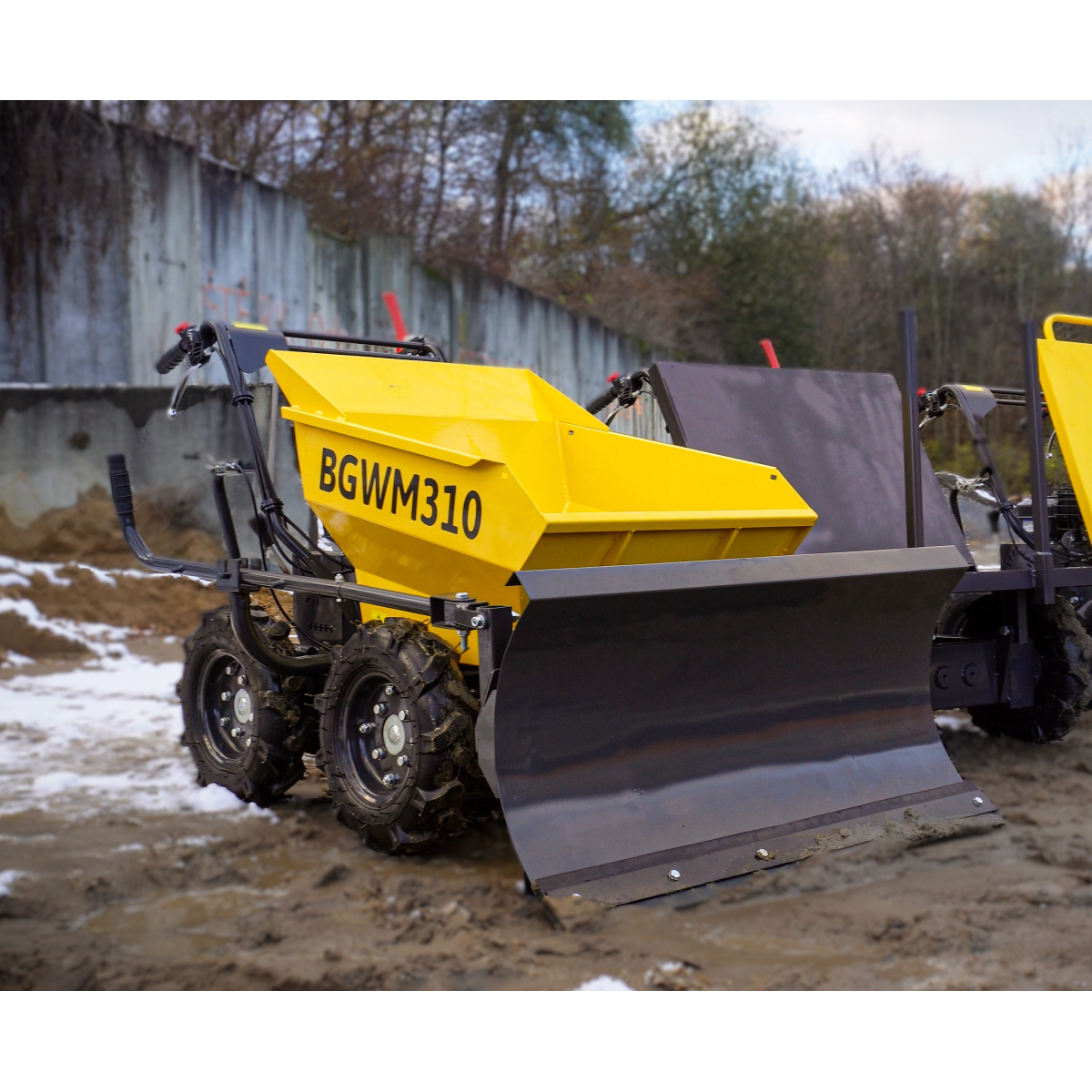 snežný pluh minidumper BGWM310 gallery main image