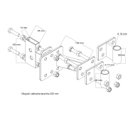 Spojka prídavných zariadení Hahn & Sohn Cedrus GL01 GL05 GL06 GL09 GL500 GL900 a Loncin 600 850 Náhľad