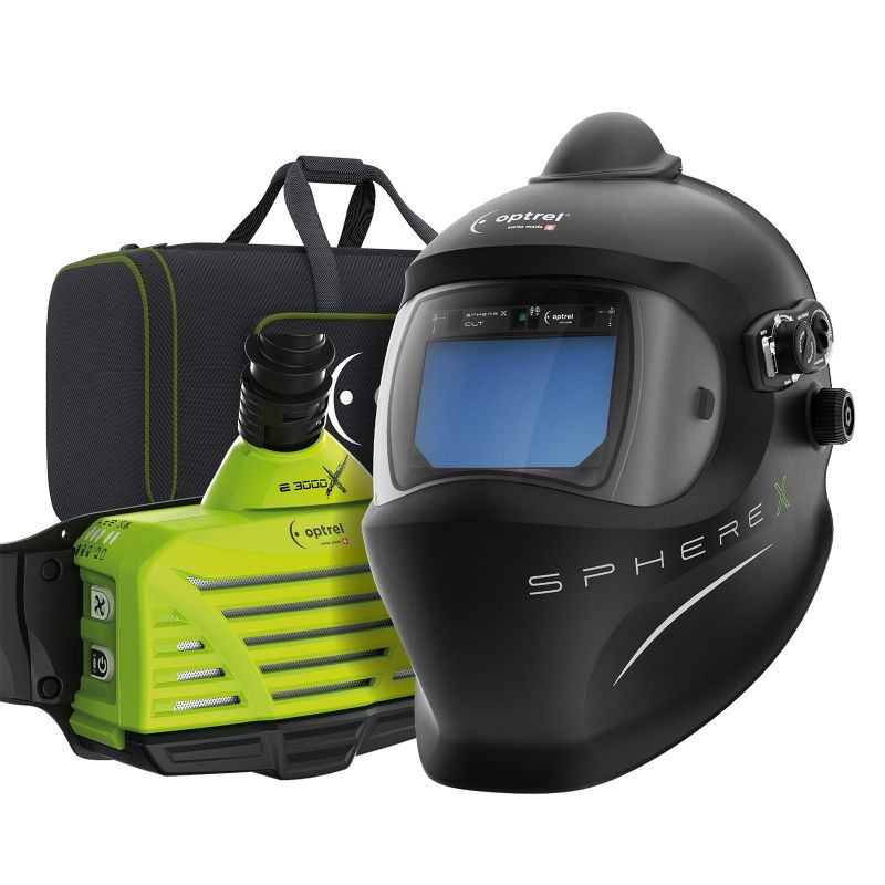 Optrel Súprava pripravená na zváranie Sphere X CLT Pure Air (e3000X) čierna e3000X PAPR 4530.055
