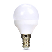 Solight LED žiarovka, miniglobe, 6W, E14, 6000K, 510lm gallery main image