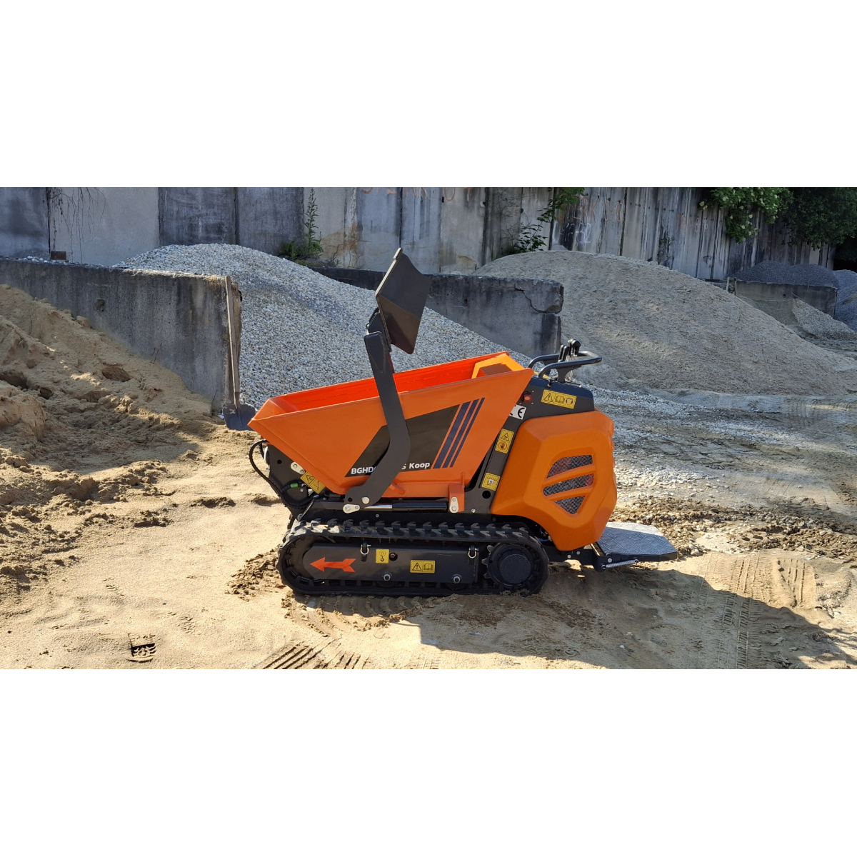 Minidumper pásový BGHDCX600HTS Koop Náhľad