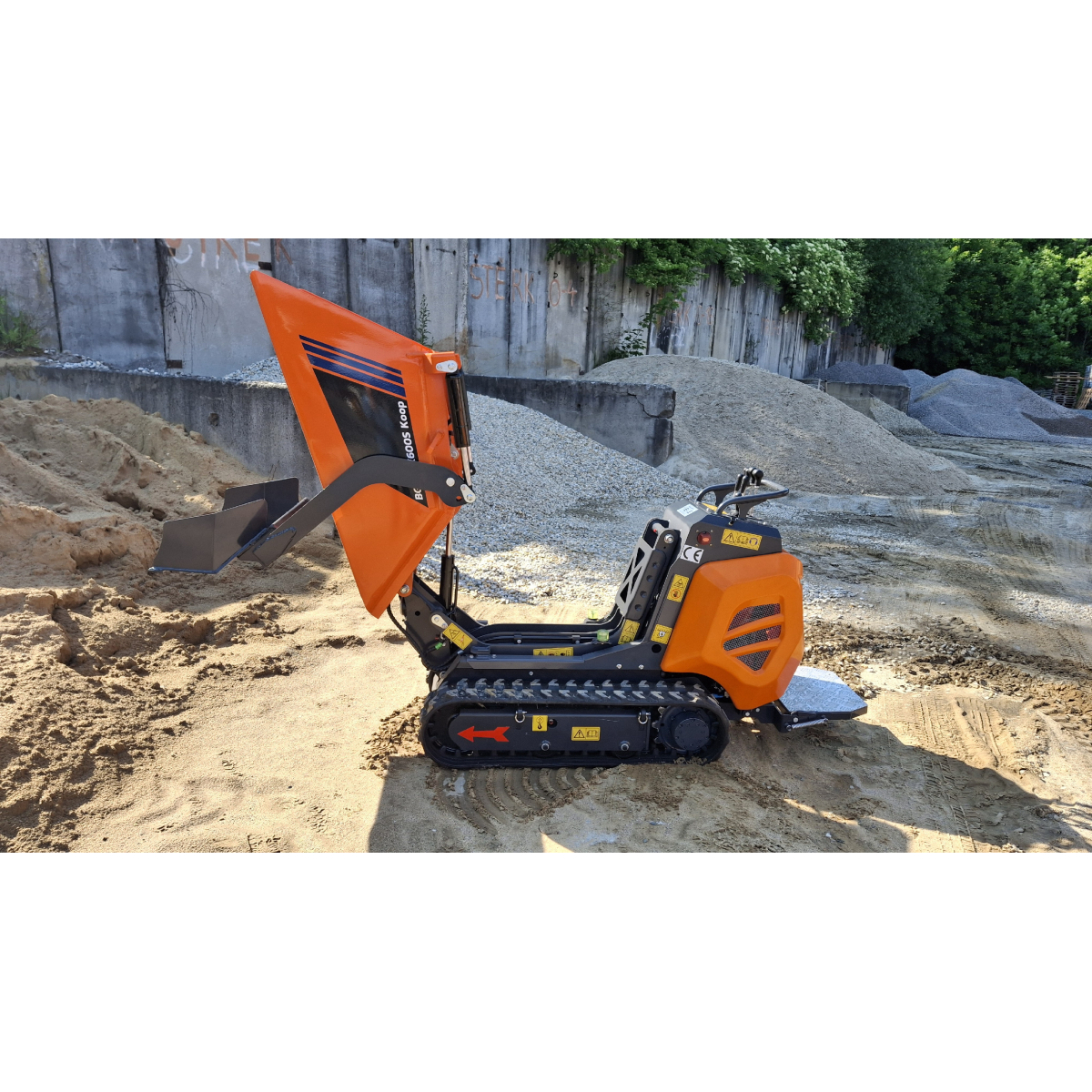 Minidumper pásový BGHDCX600HTS Koop Náhľad
