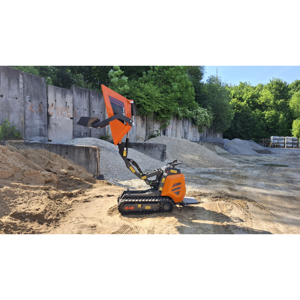 Minidumper pásový BGHDCX600HTS Koop Náhľad