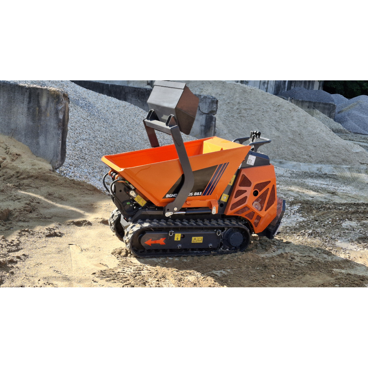 Pásový minidumper BGHDCX600HTS B Náhľad