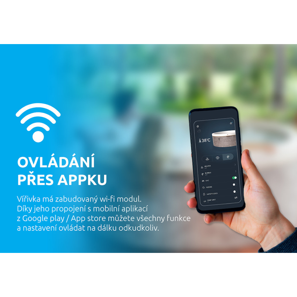 Bazén vírivý MSPA COCOON-ECO F-CO066WE Náhľad