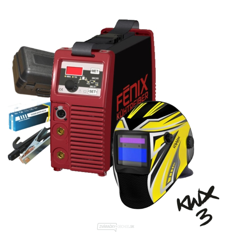  KÜHTREIBER FÉNIX 160 + káble + kryt + elektródy + kufor