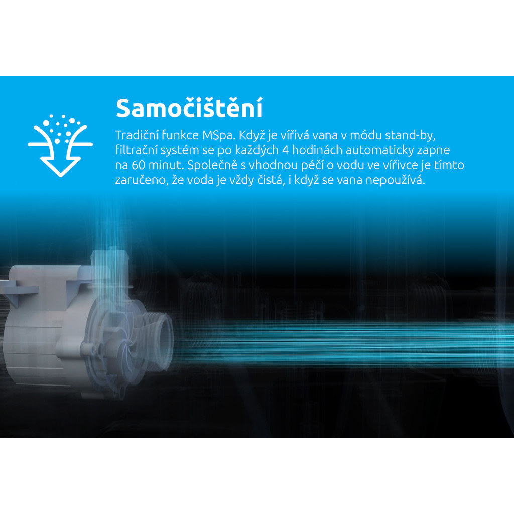 Bazén vírivý MSPA TIDAL-ECO F-TD066WE Náhľad