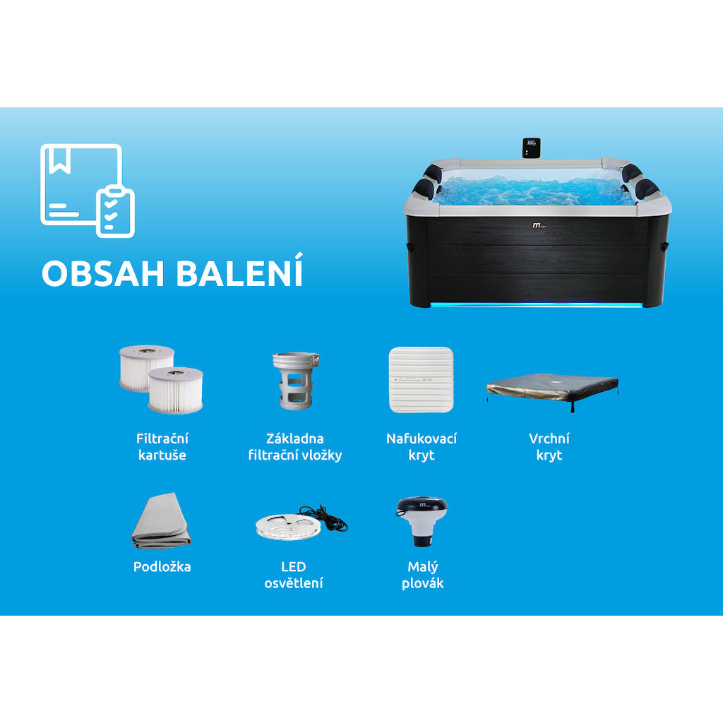 Vírivý bazén MSPA OSLO F-OS063W Náhľad